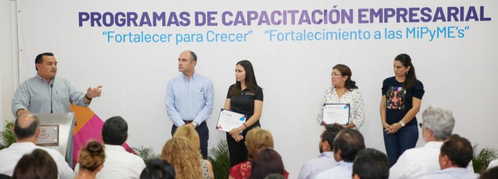 El apoyo al emprendimiento, fundamental en las políticas públicas que promueve el alcalde Renán Barrera