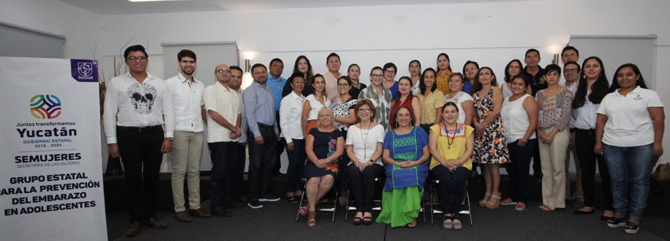 Yucatán coordina acciones para prevenir el embarazo adolescente