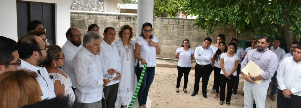 Inauguran nueva sede de juzgado mixto en Tizimín