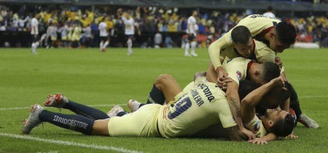 El yucateco Henry Martín marcó doblete y Águilas del América empatan 2-2 a los Gallos de Querétaro