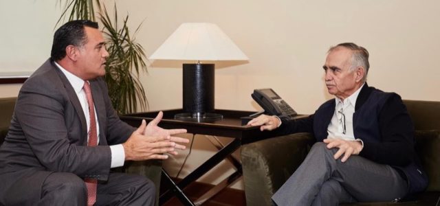 Renán Barrera Concha gestiona mayores apoyos ante la Presidencia de la República