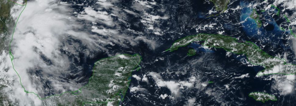 No guardes el paraguas, Conagua pronostica lluvias para la Península de Yucatán
