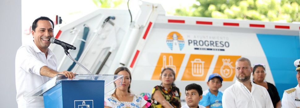 Mauricio Vila impulsa el mejoramiento de la imagen urbana y los servicios en la costa yucateca