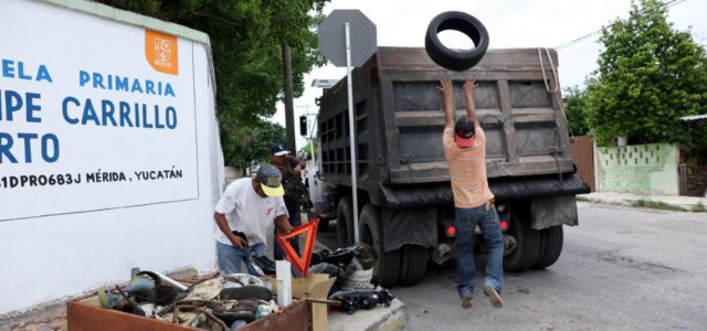 Buena participación ciudadana en la segunda campaña de descacharrización