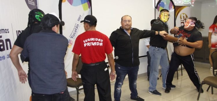Todo listo para “Lucha Libre a la Mexicana”
