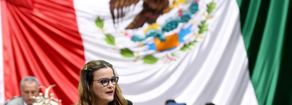Parte Cecilia Patrón al Congreso de la Unión con abultada agenda de trabajo