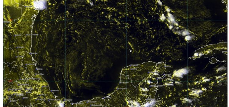 Condiciones calurosas, sin descartar chubascos vespertinos para el fin de semana en Yucatán