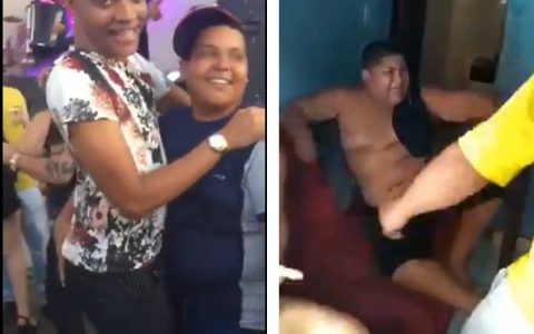 Padre homofóbico azota a su hijo por bailar con un gay