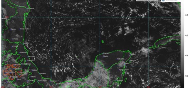 En Yucatán hoy se prevé fuertes chubascos vespertinos por la onda tropical 43