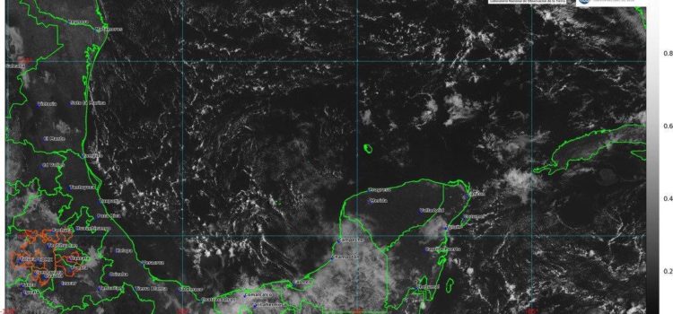 En Yucatán hoy se prevé fuertes chubascos vespertinos por la onda tropical 43
