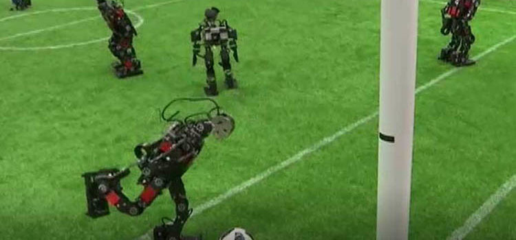 Los robots futbolistas que quieren ganar al campeón del Mundial de 2050