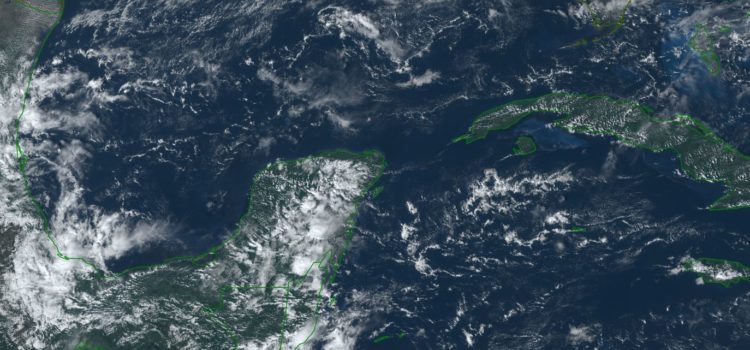 Jueves y viernes con calor para la Península de Yucatán; el sábado ingresará el norte
