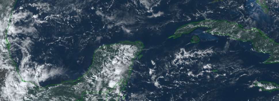 Jueves y viernes con calor para la Península de Yucatán; el sábado ingresará el norte