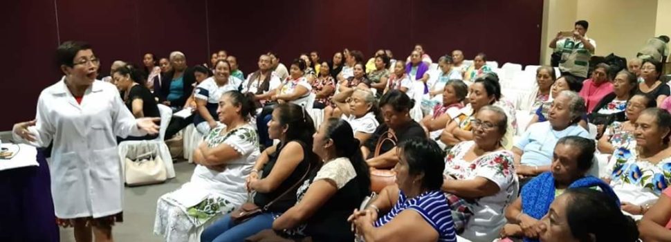 IMSS en Yucatán ofrece capacitación a parteras y voluntarios rurales del programa IMSS Bienestar