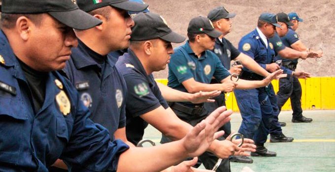 ¡Los ponen a dieta! Policías de la CDMX logran bajar peso