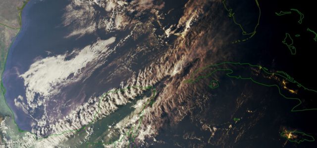 Península de Yucatán con el fin de semana con calor