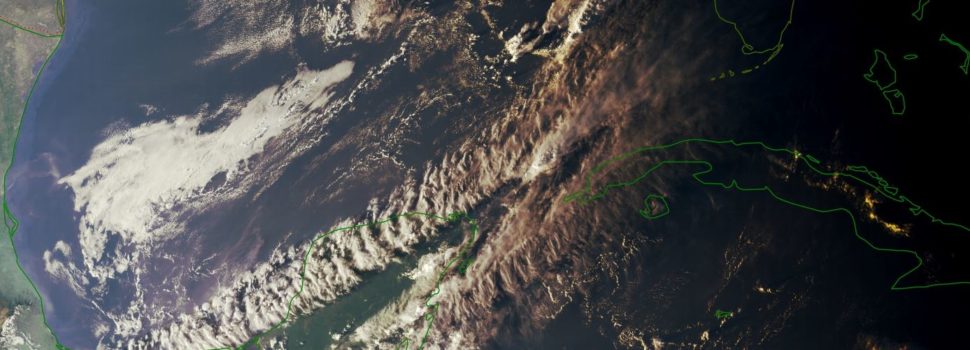 Península de Yucatán con el fin de semana con calor