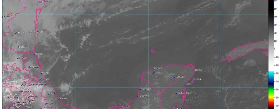 Mañana ingresa el Frente Frío 19, a la Península de Yucatán