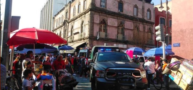 Reportan balacera cerca de Palacio Nacional; hay varios heridos