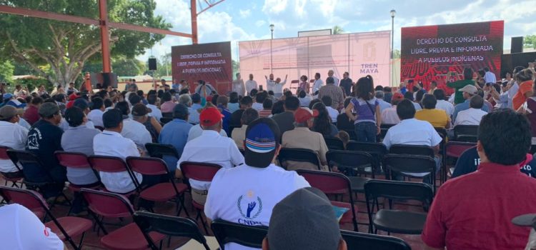 Este fin de semana es la consulta indígena sobre la construcción del Tren Maya