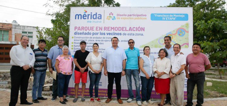 El alcalde Renán Barrera dirige esfuerzos a la creación de sociedad cada vez más unida y participativa