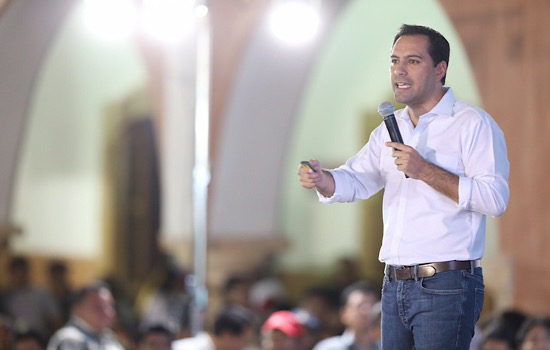 Vila ofrece informe de resultados en interior del estado