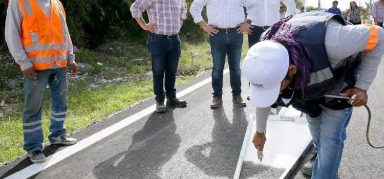 El alcalde Renán Barrera Concha impulsa obras para el desarrollo de las comisarías de Mérida