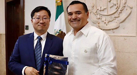 Interés de la ciudad China de Nanchang en fortalecer lazos y acuerdos con Mérida