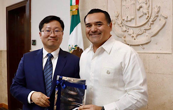 Interés de la ciudad China de Nanchang en fortalecer lazos y acuerdos con Mérida