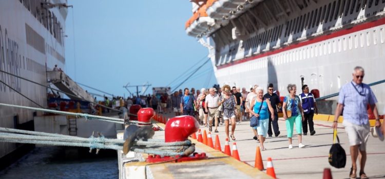 Turismo de cruceros en Yucatán va en aumento
