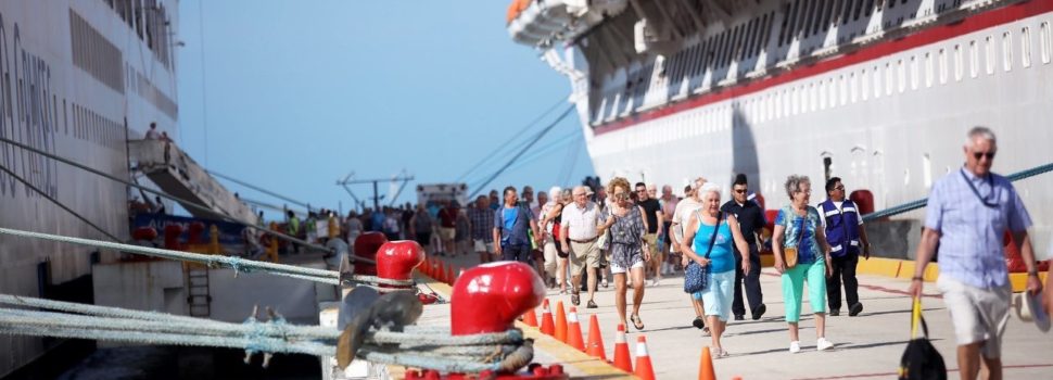 Turismo de cruceros en Yucatán va en aumento