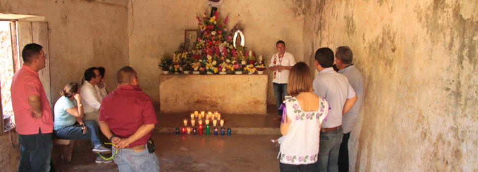 Comunidad de San Marcelino en Tekax con gran preservación de la cultura maya