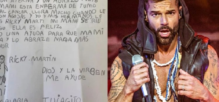 Regalaría la vida eterna: niño pide que su mamá enferma conozca a Ricky Martin