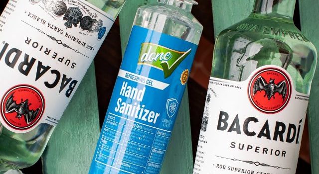 Bacardí produce 1.1 millones de litros de gel antibacterial a nivel global por contingencia