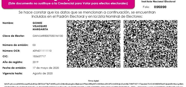 INE amplia vigencia de credenciales, expedirá constancias digitales y añadirá datos biométricos