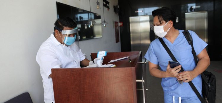 En Yucatán el 90% de los cuartos de hotel donados están ocupados por personal médico