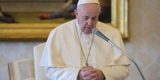 Papa Francisco llama a oración mundial este 30 de mayo