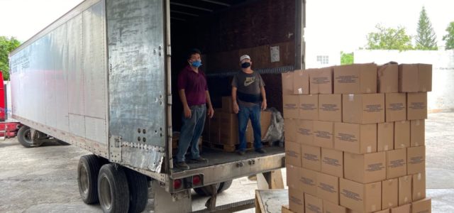 Tamaulipas, Querétaro y Aguascalientes envían 43 toneladas de ayuda para Yucatán