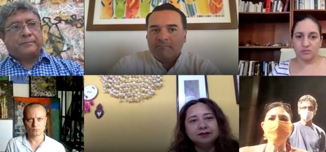 Encabeza Renán Barrera la presentación de la “Temporada Olimpo Cultural Online 2020”