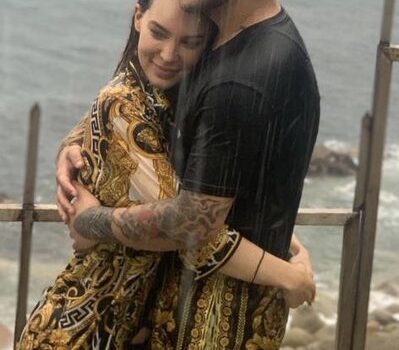 Destapan íntimo momento de Belinda y Christian Nodal