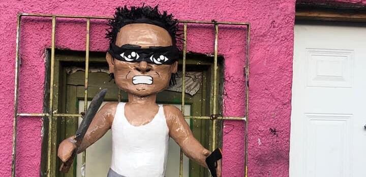 Ya hay la piñata del asaltante de la combi