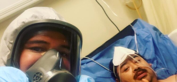 Con videollamadas, así animan a pacientes con coronavirus