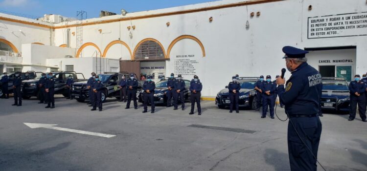 Policía Municipal de Mérida rinde homenaje al exdirector de la corporación Federico Cuesy