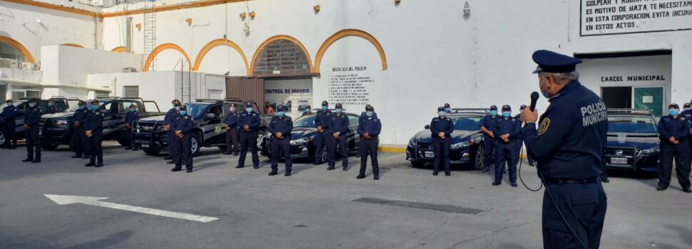 Policía Municipal de Mérida rinde homenaje al exdirector de la corporación Federico Cuesy