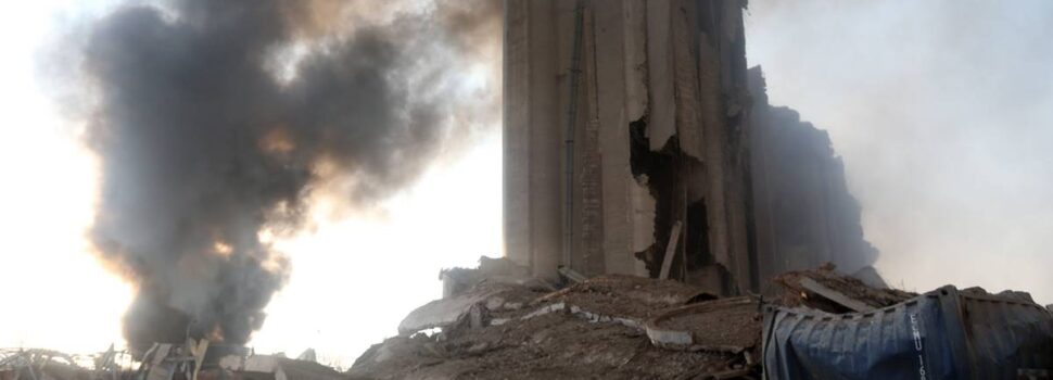 Explotaron 2,700 toneladas de nitrato de amonio en Beirut
