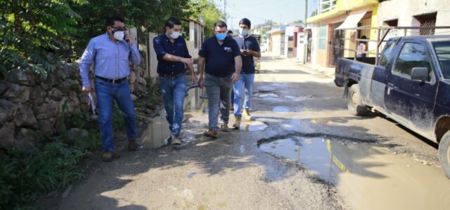 En Tekax se realizará la reconstrucción y bacheo de calles