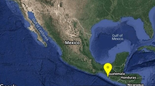 Reportan sismo de 5.3 grados en Huixtla, Chiapas