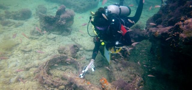 INAH haya el primer vestigio de barco que traficaba con esclavos mayas, está en Sisal
