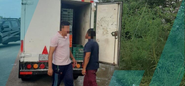 Los sorprenden arrojando pescado podrido en la vía pública