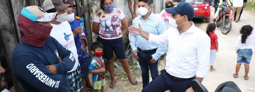 Supervisa el Gobernador Mauricio Vila labores de evacuación de la población de Río Lagartos y San Felipe